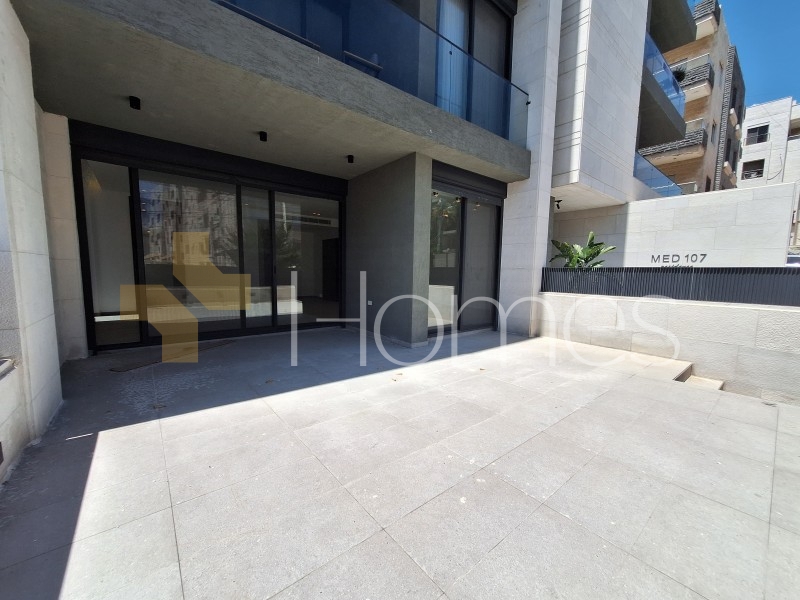 Ground floor apartment with terrace for rent in Dahiet Al-Amir Rashid 230m