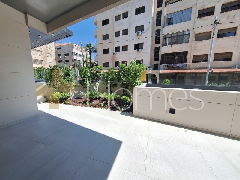 Ground floor with terrace for rent in Al Shmeisani 165m