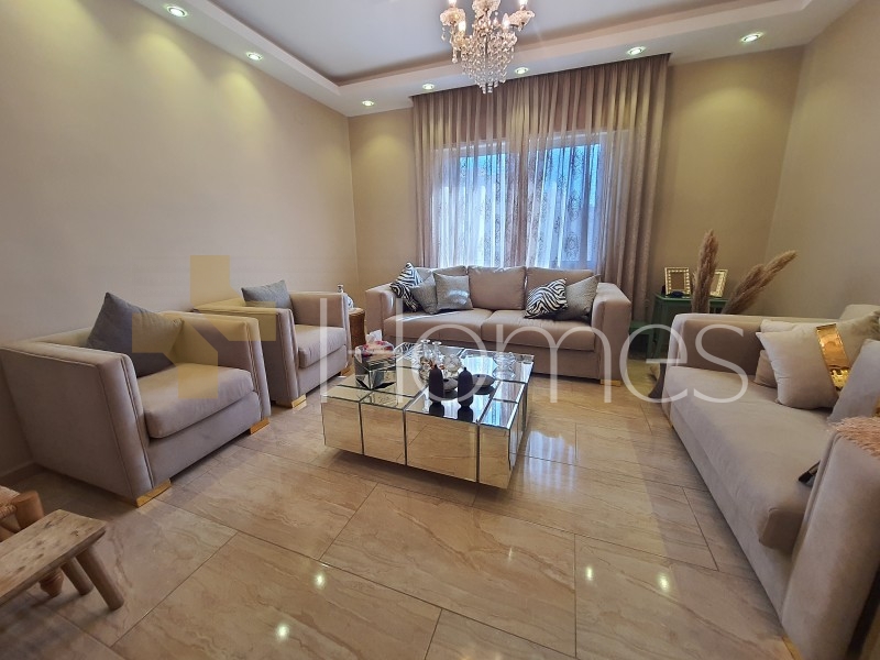 Furnished 3rd floor for rent in Marj Al Hamam, building area of 145m