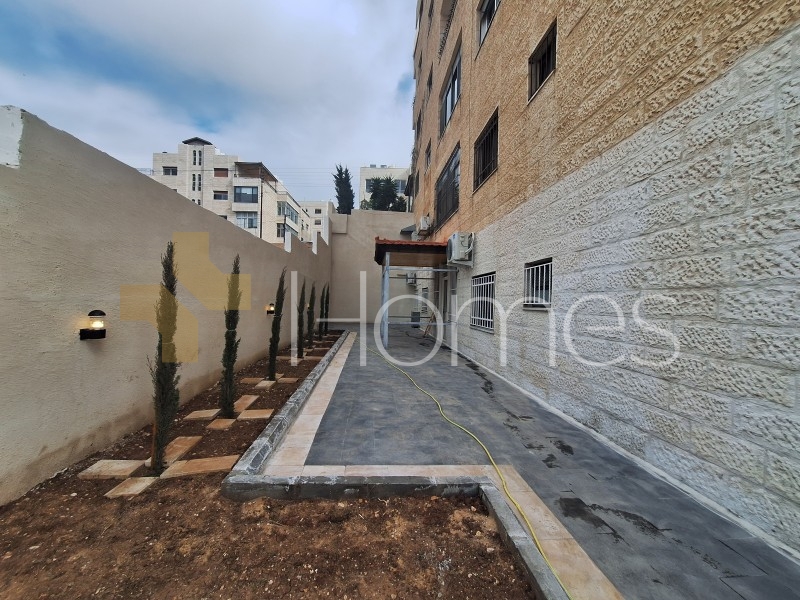 Ground floor apartment with garden for rent in Al Kursi 180m