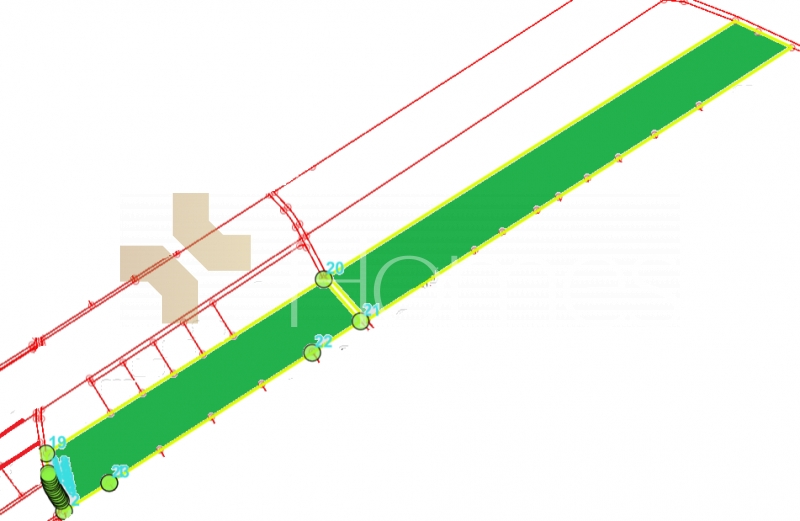 Investment land for sale in southern Amman with a land area of 174800