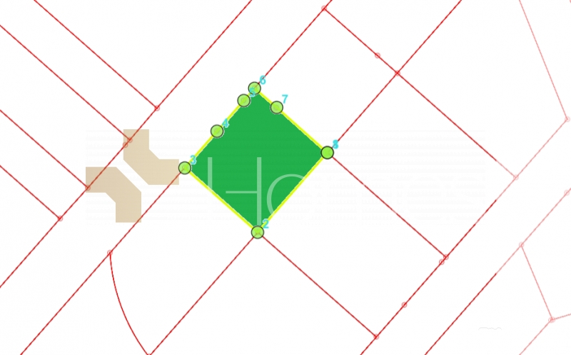 Central commercial land for sale in Al Boulevard - Al Abdali with a land area of 1127m