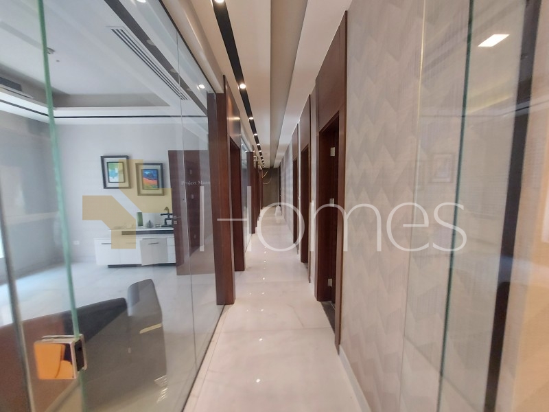 Third floor office in a very serviced in Abdoun building area 171m