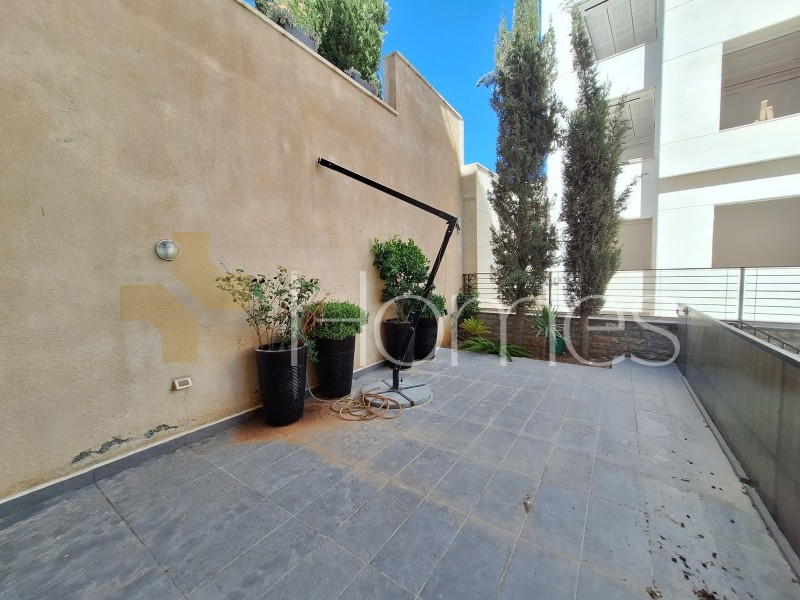 Apartment with garden for sale in Abdoun 200m