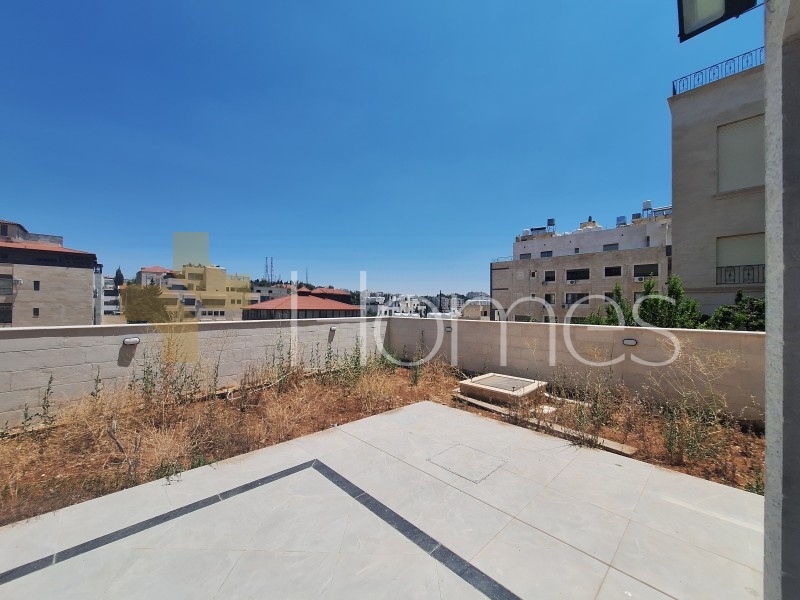 Flat and duplex apartment with garden for sale in Dabouq 450m