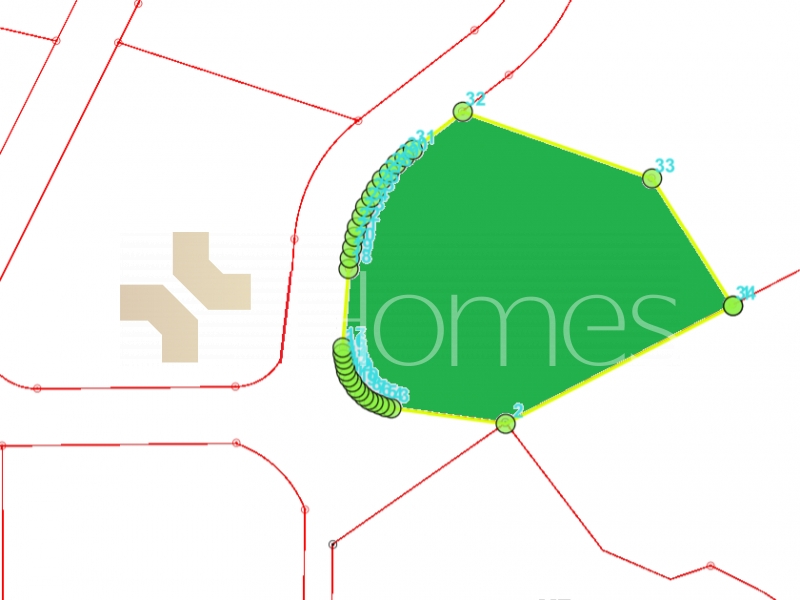 Land for building a private villa for sale in Dabouq area of 3700m