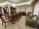 Furnished apartment for rent in the most beautiful areas of Amman - Dair Ghbar, building area 280 m