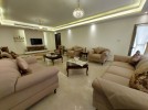 Furnished apartment for rent in the most beautiful areas of Amman - Dair Ghbar, building area 280 m