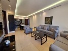 Furnished 3rd floor apartment for rent in Um Uthaina 90m