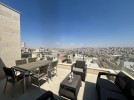 Furnished duplex last floor with roof for rent in Abdoun 190m