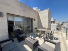 Furnished duplex last floor with roof for rent in Abdoun 190m