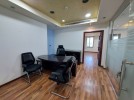 Furnished 8th floor office for rent in Al  Shmeisani area of 400m