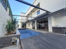 Furnished villa with pool for sale in Airport Road, building area 450m