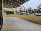 Ground floor with terrace for sale in Qaryet AL-Nakheel 250m 