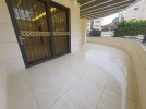 Ground floor with terrace for sale in Qaryet AL-Nakheel 250m 